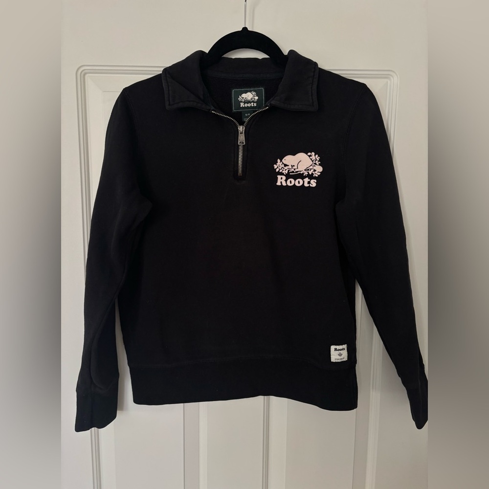 Roots Original Half Zip Polo Sweatshirt - Picture 4 of 7